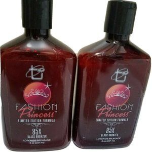 2 TAN ASZU FASHION PRINCESS 85X BLACK BRONZER